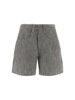 Barena Stripe Pattern Shorts