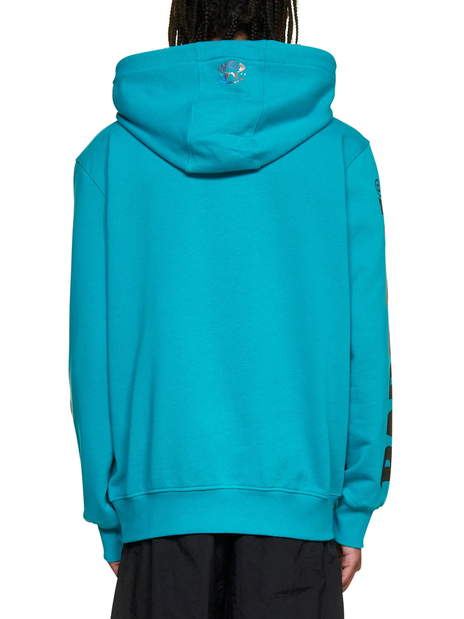 Barrow Logo Printed Drawstring Hoodie