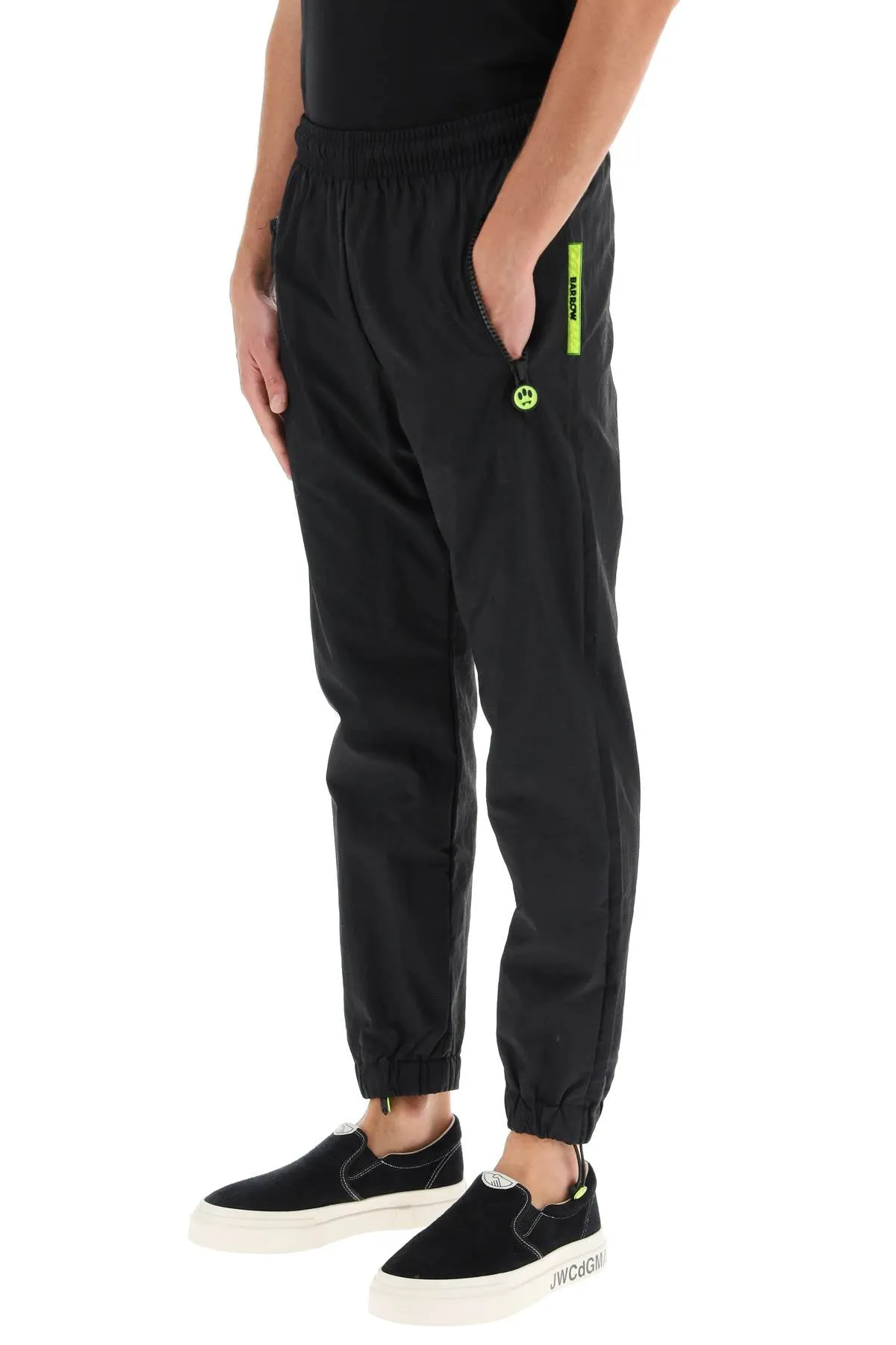 Barrow Logo Printed Drawstring Track Pants