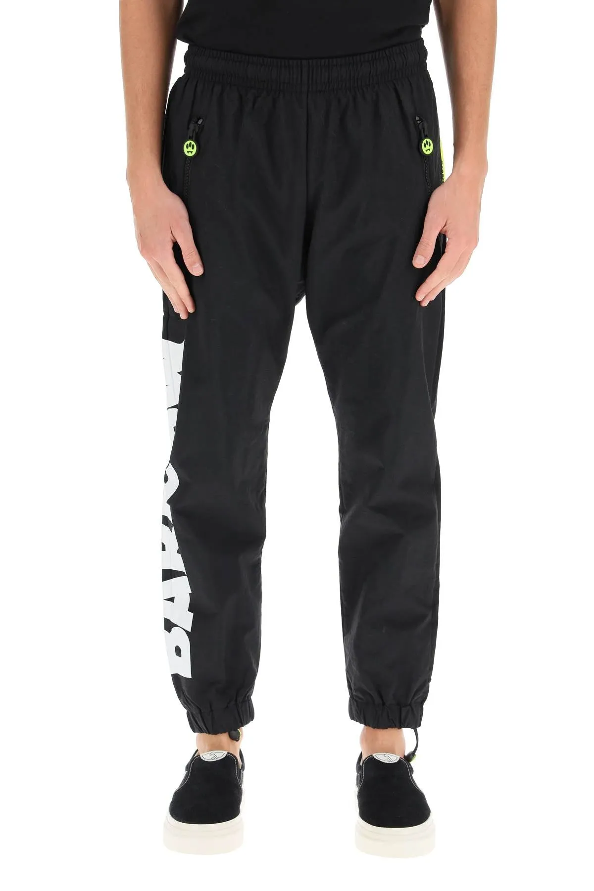 Barrow Logo Printed Drawstring Track Pants