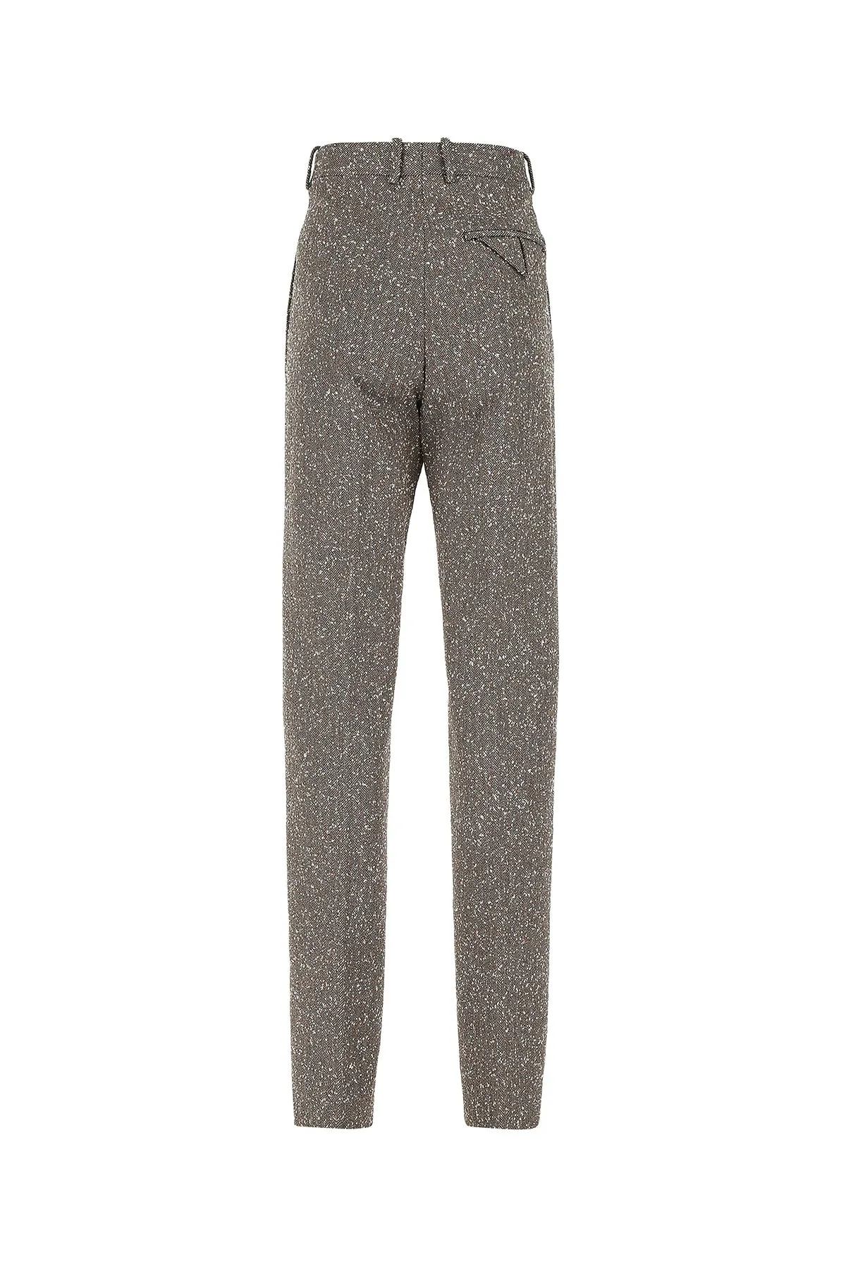 Bottega Veneta Herringbone Straight Trousers