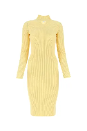 Bottega Veneta Rib-Knit Midi Dress