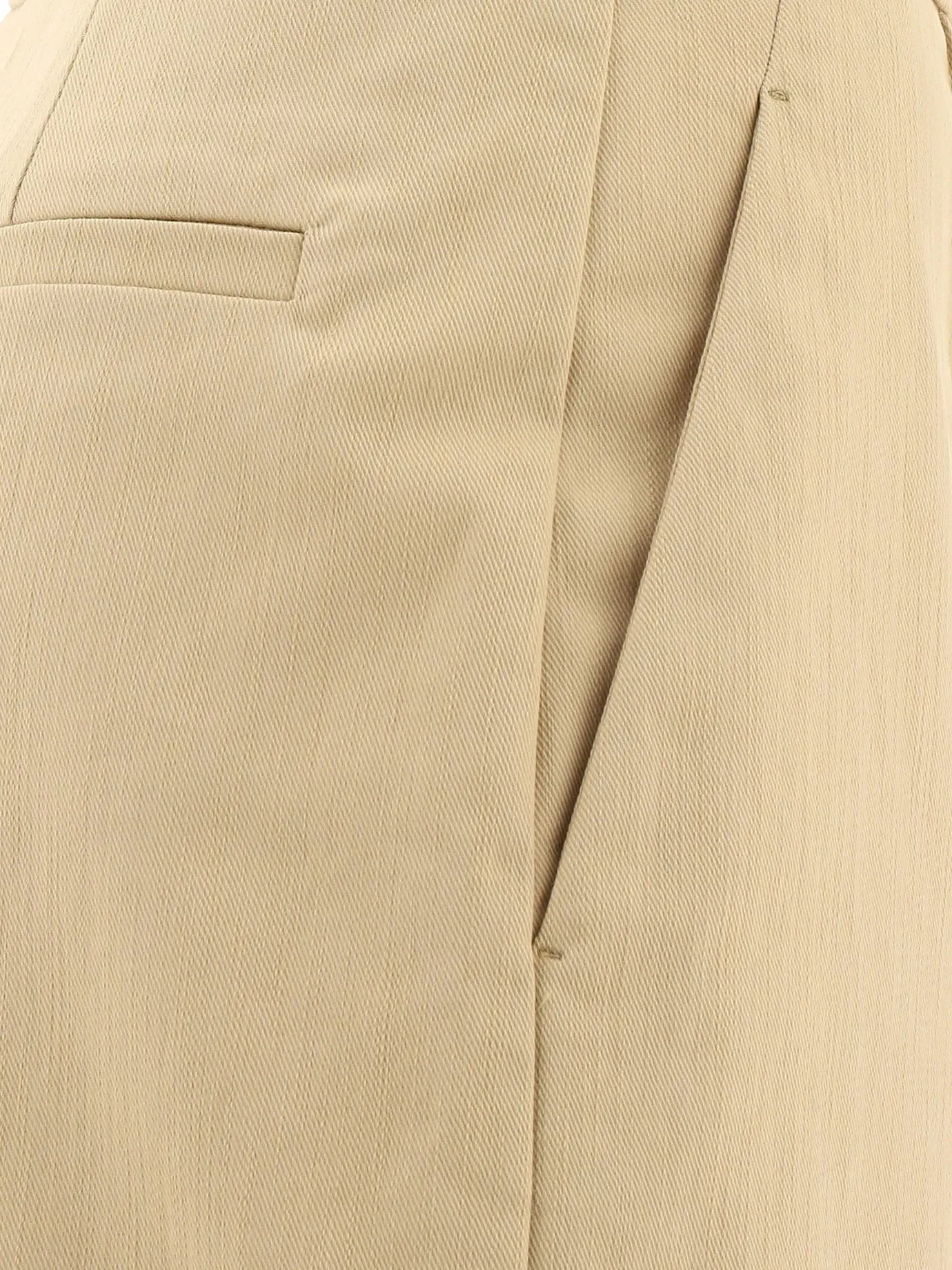 Brunello Cucinelli Belted Pleat Detail Shorts