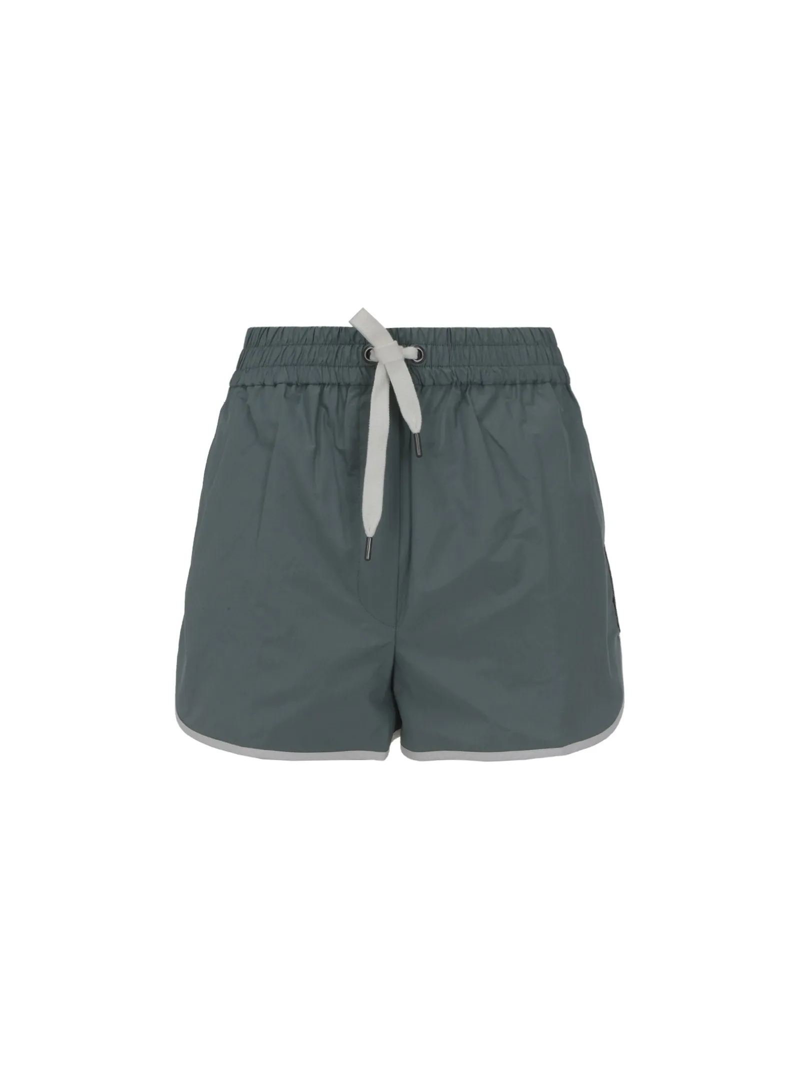 Brunello Cucinelli High-Rise Drawsting Shorts