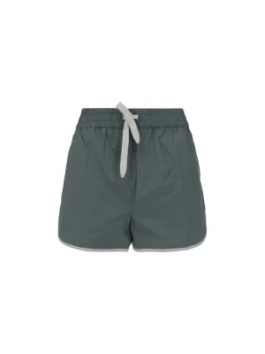 Brunello Cucinelli High-Rise Drawsting Shorts