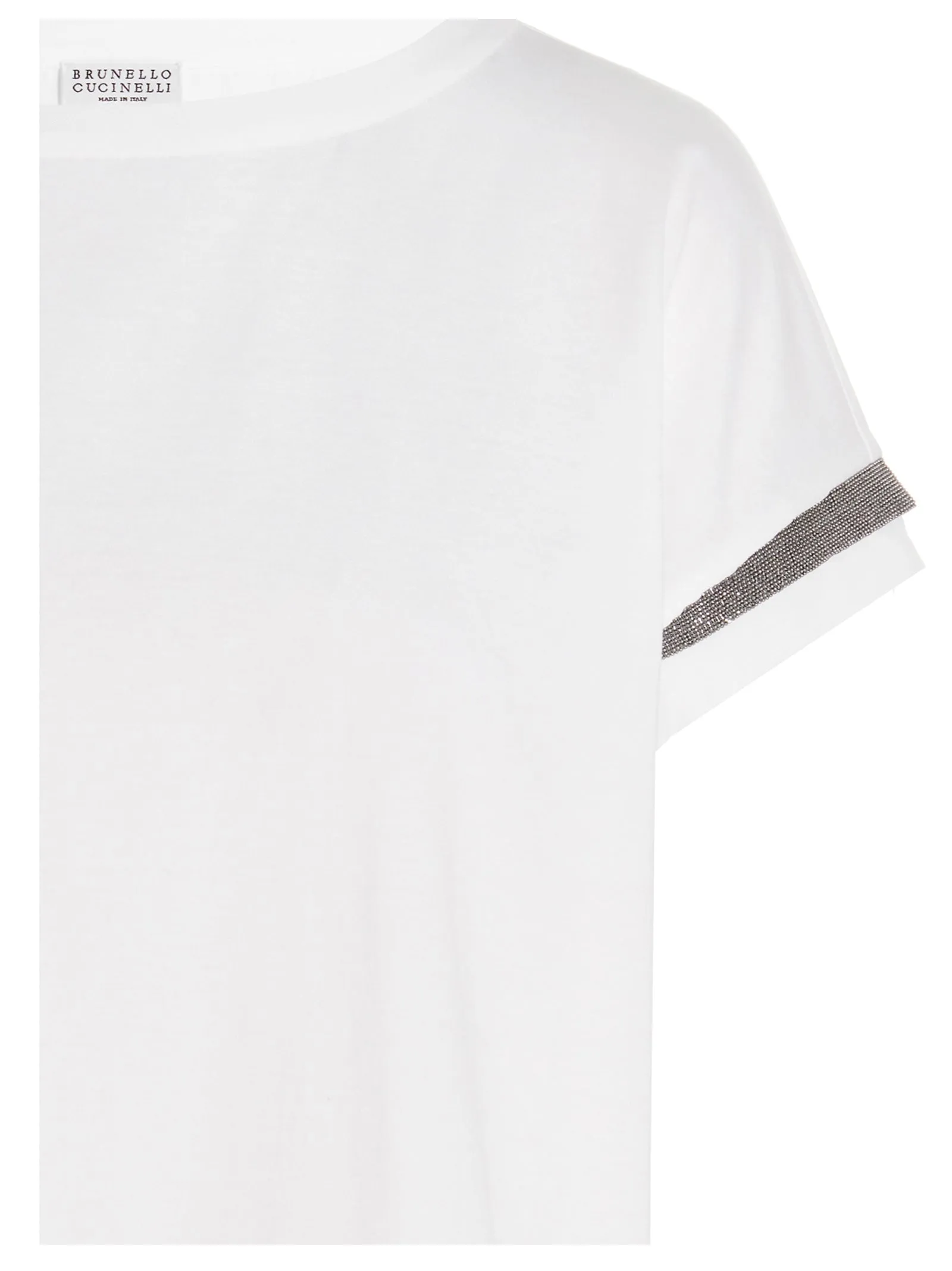 Brunello Cucinelli Monile Crewneck T-Shirt
