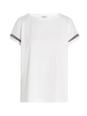 Brunello Cucinelli Monile Crewneck T-Shirt