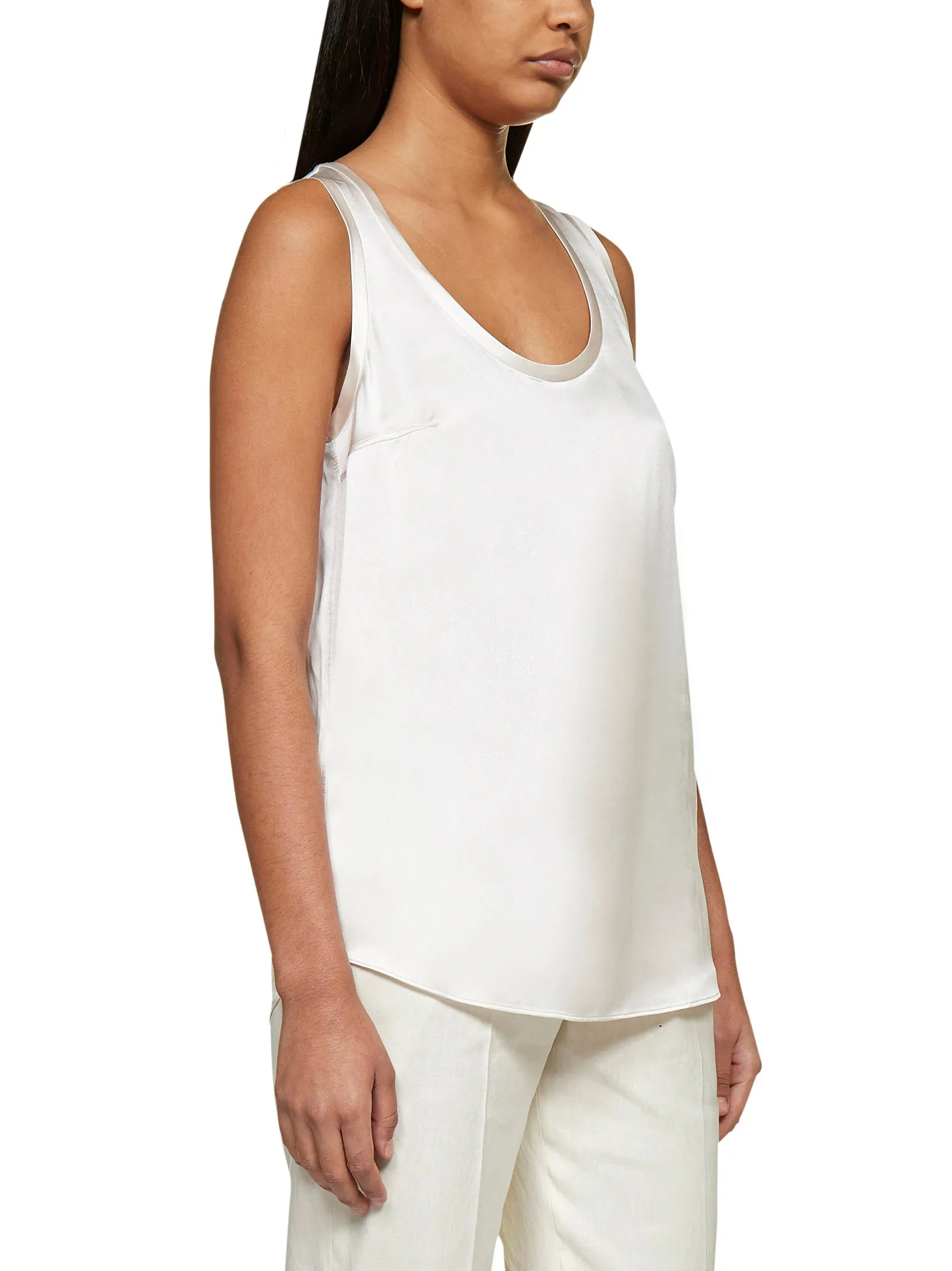 Brunello Cucinelli Scoop-Neck Tank Top