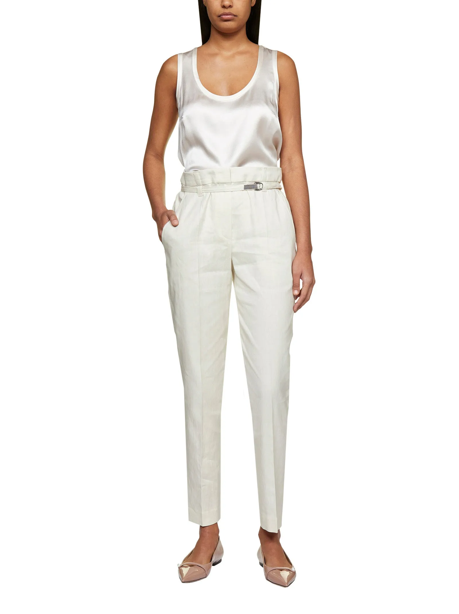 Brunello Cucinelli Scoop-Neck Tank Top