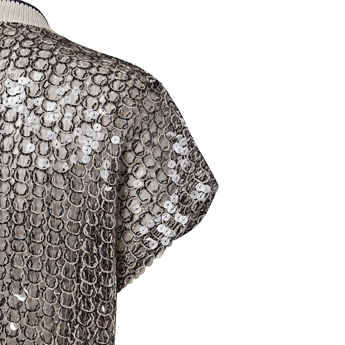 Brunello Cucinelli Sequin Embellished Knit Cardigan