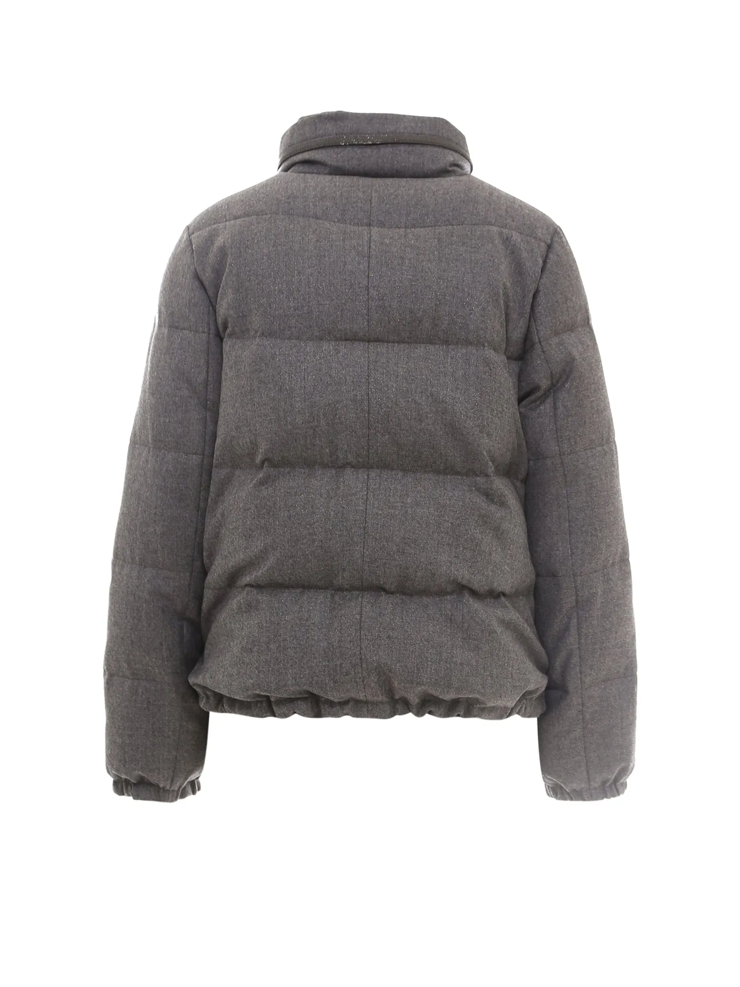 Brunello Cucinelli Zip-Up Padded Down Jacket
