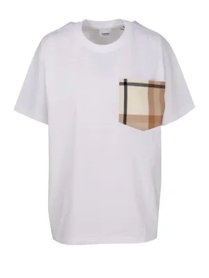 Burberry Checked Pocket Detail T-Shirt