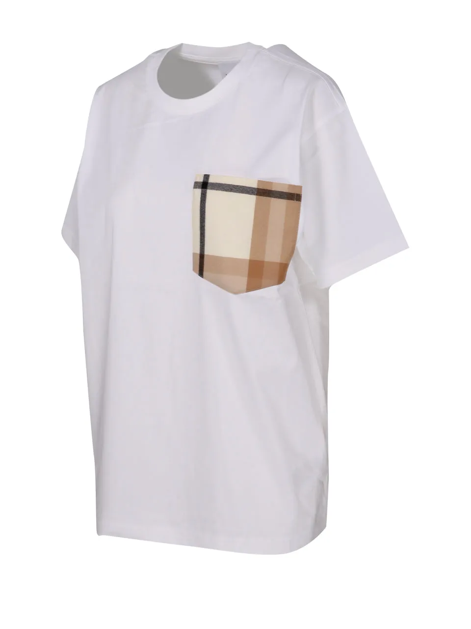 Burberry Checked Pocket Detail T-Shirt