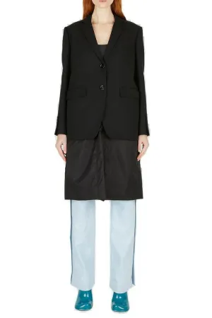 Burberry Detachable Warmer Tailored Jacket