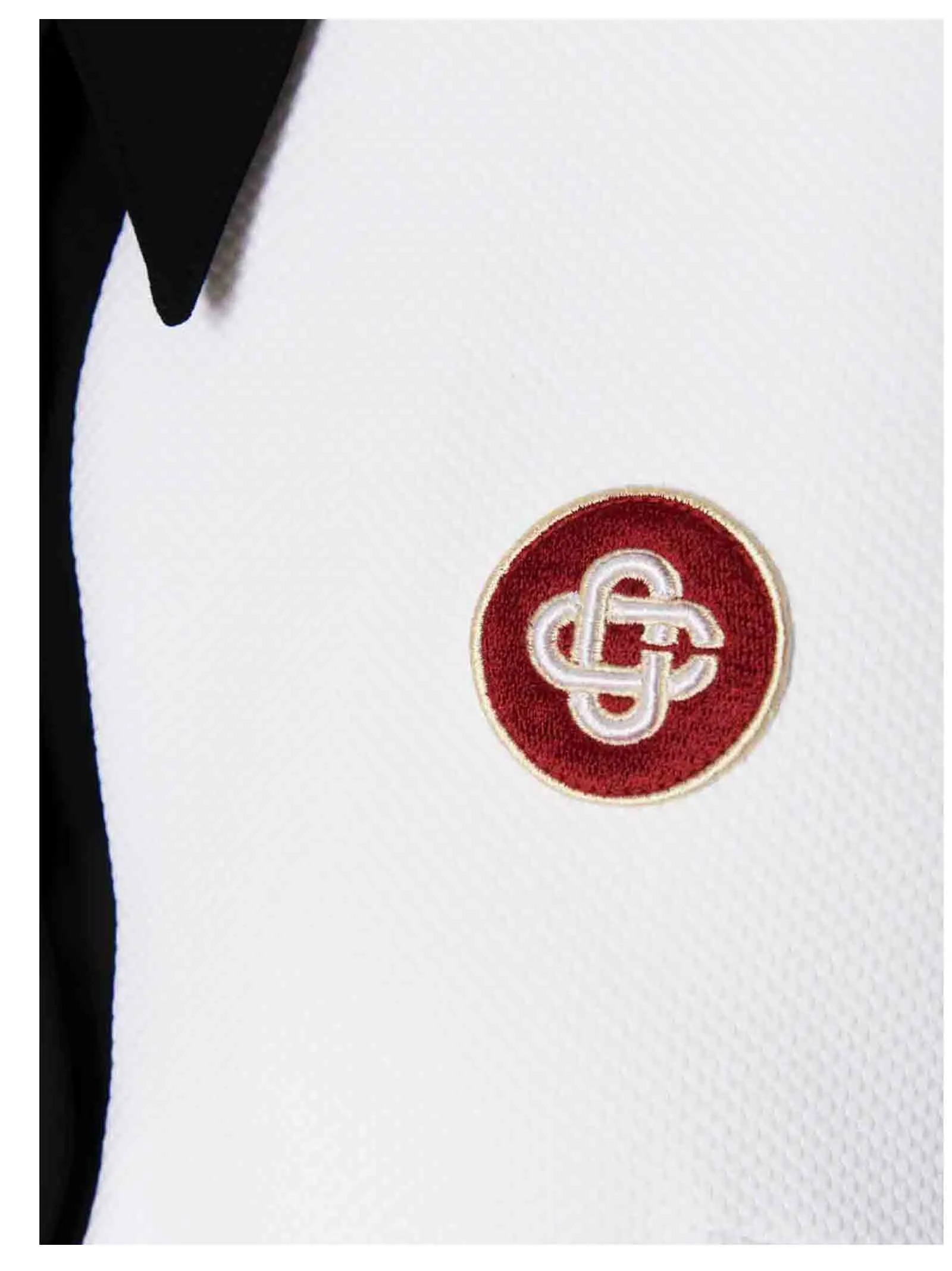 Casablanca Logo Patch Polo Dress