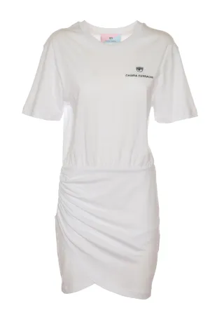 Chiara Ferragni Eyelike Crewneck T-Shirt Dress