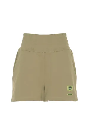 Chiara Ferragni Eyelike High-Waist Track Shorts