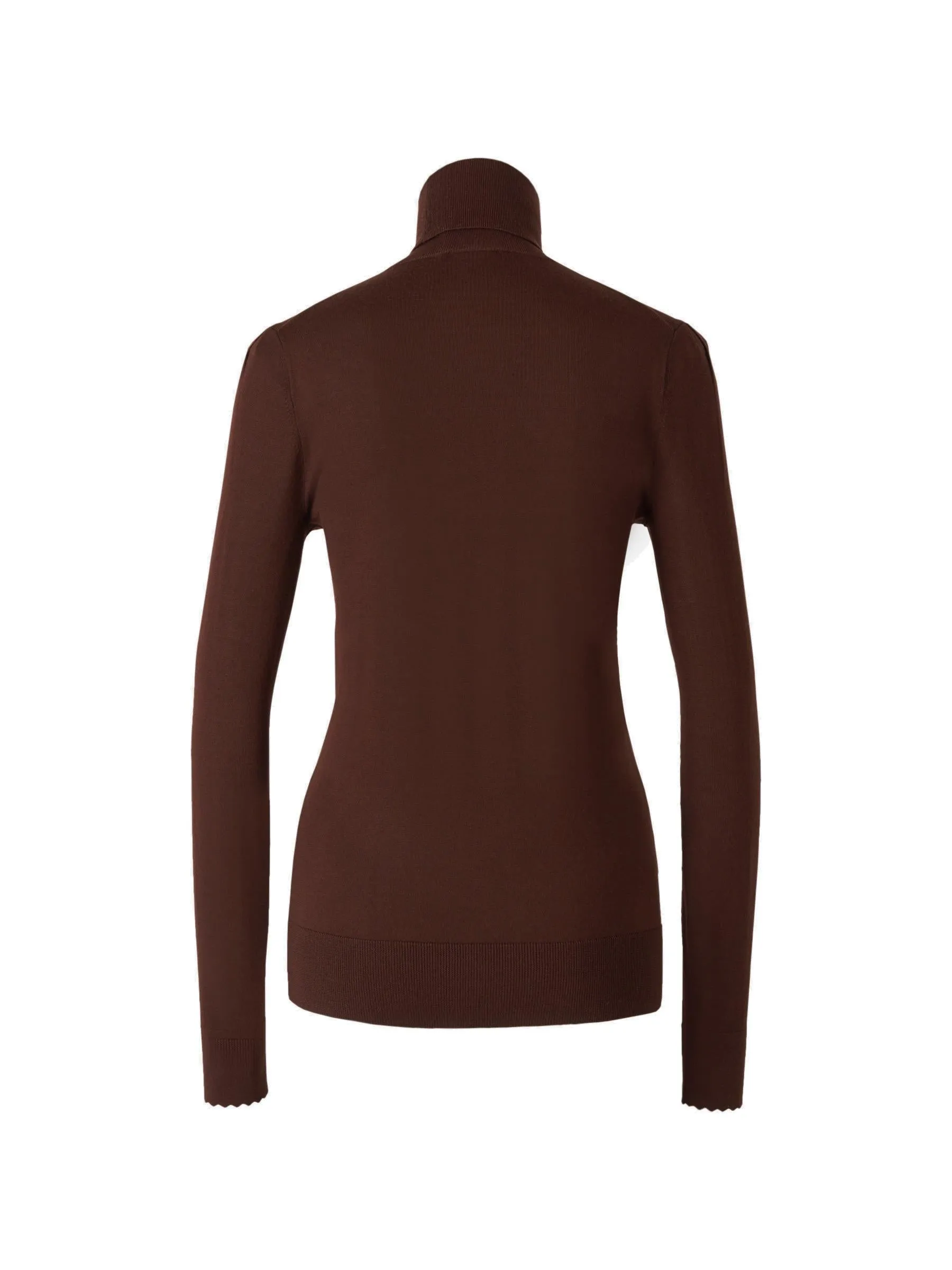 Chlo Superfine Knit Turtleneck Jumper