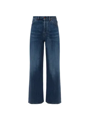 Chlo Wide Leg Denim Jeans
