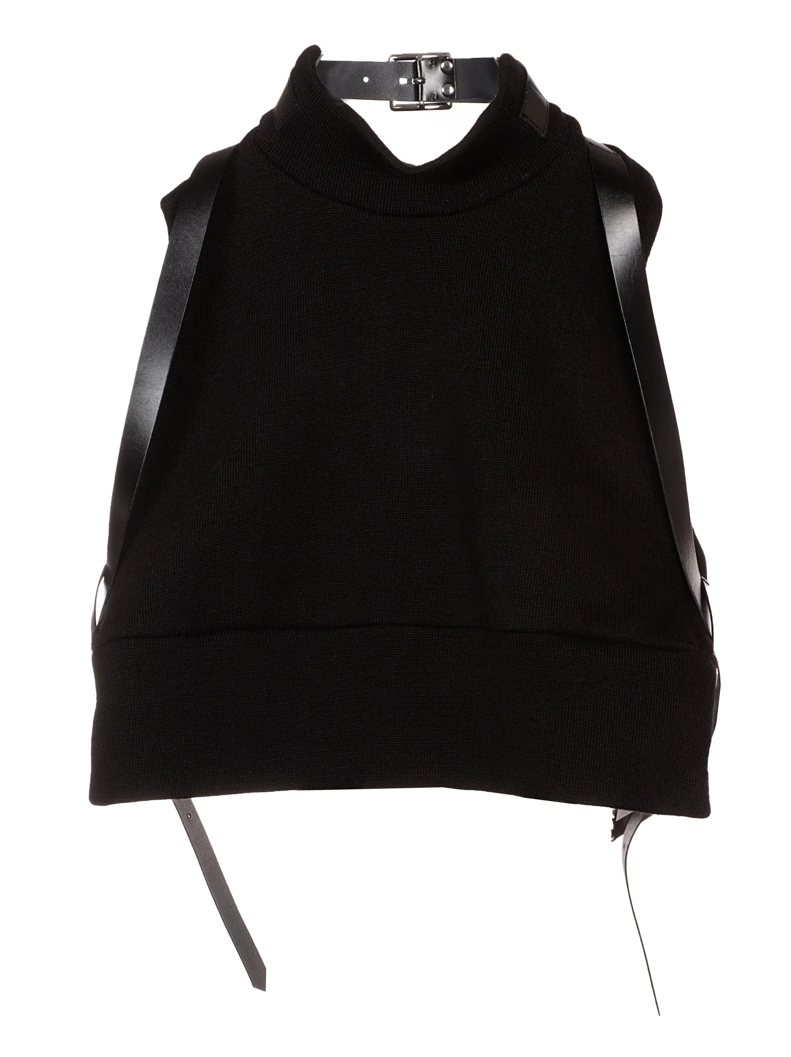 Comme Des Garons Noir Kei Ninomiya Strappy Open Back Top