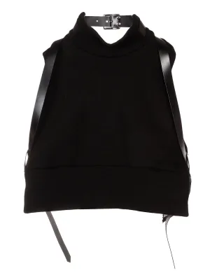 Comme Des Garons Noir Kei Ninomiya Strappy Open Back Top