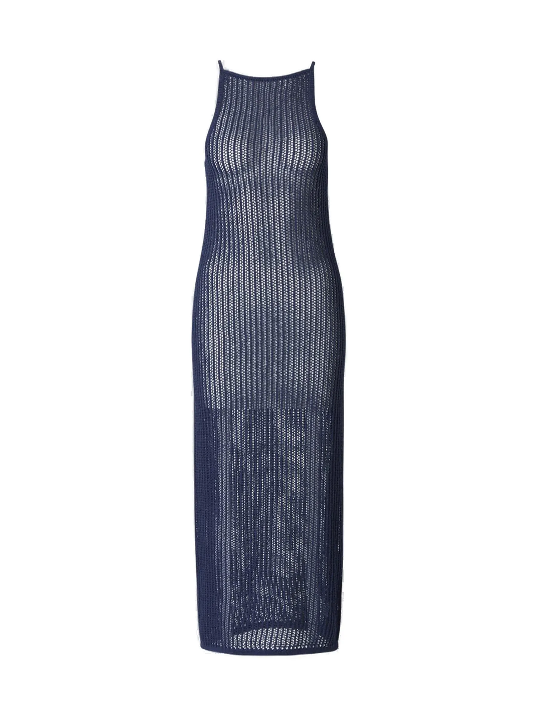 Cult Gaia Sleeveless Ribbed Dress