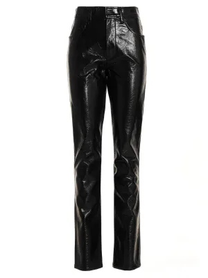 Diesel P-Arcy Crinkled Straight Leg Pants