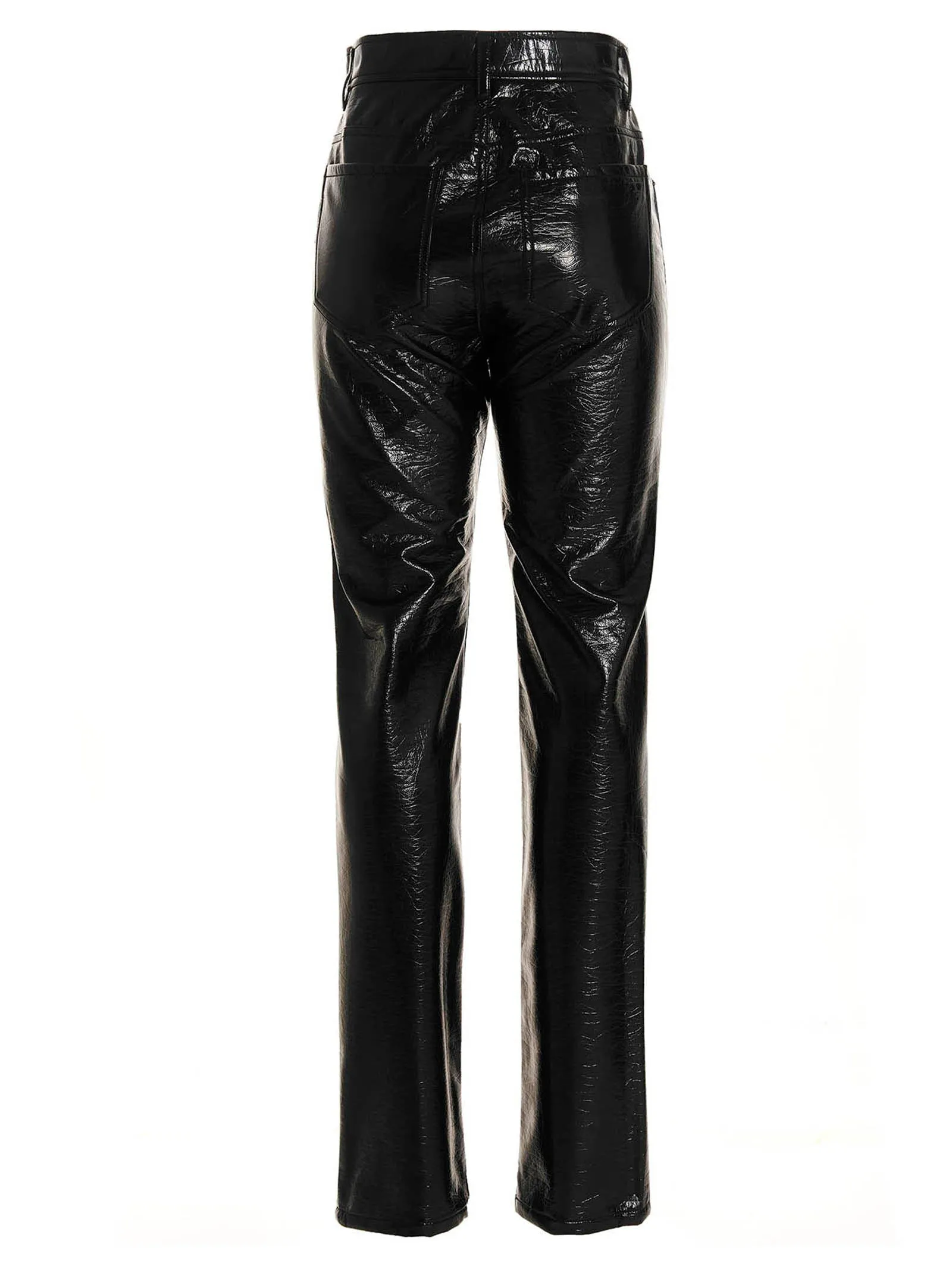 Diesel P-Arcy Crinkled Straight Leg Pants