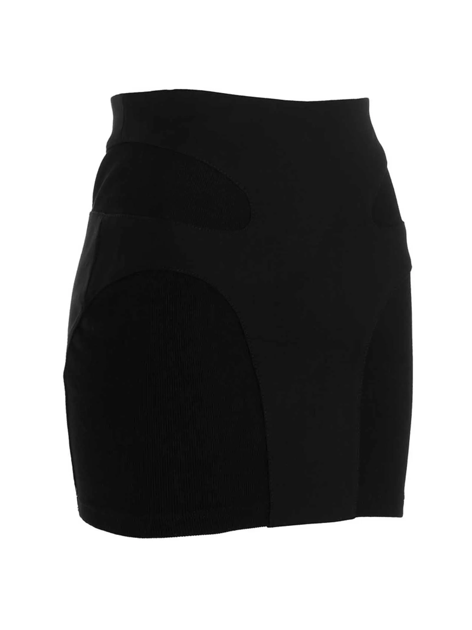 Dion Lee Contour Stitch Mid Rise Mini Skirt