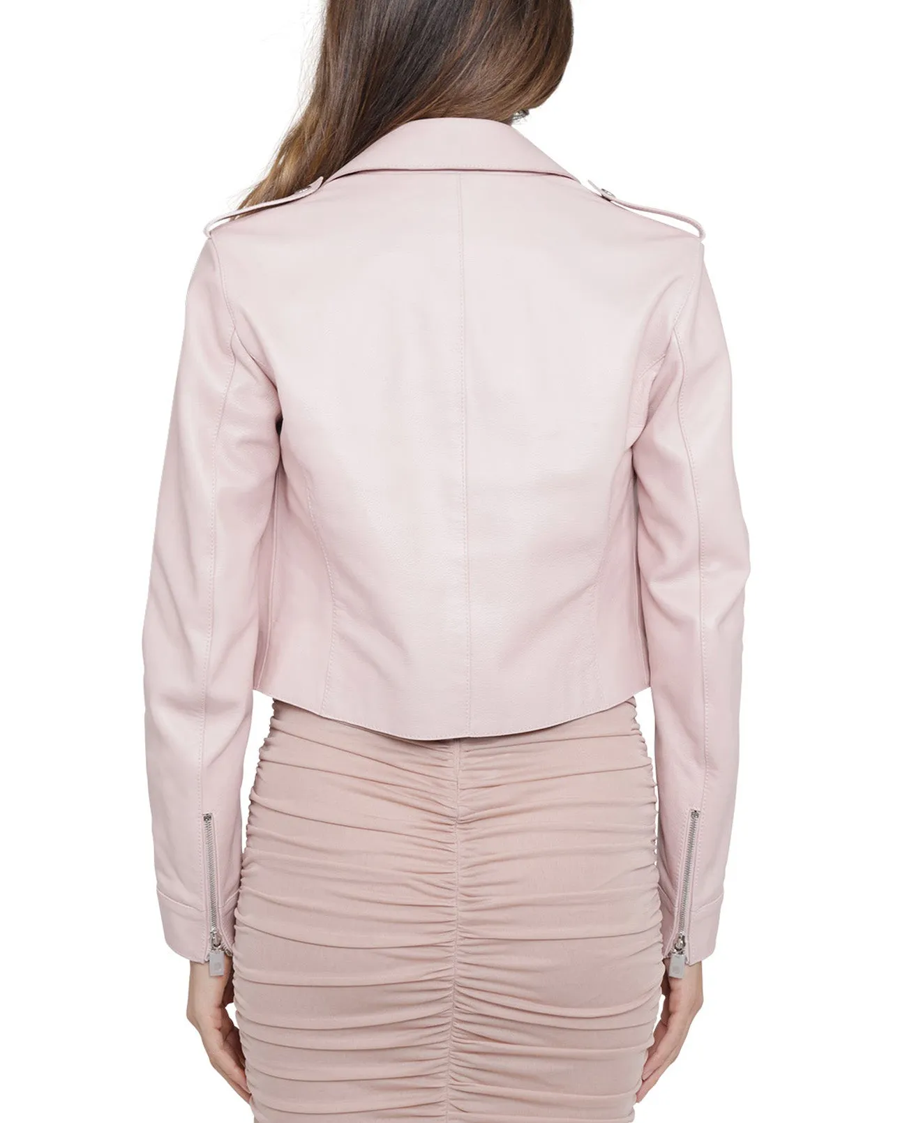Dolce & Gabbana Asymmetrical Leather Jacket