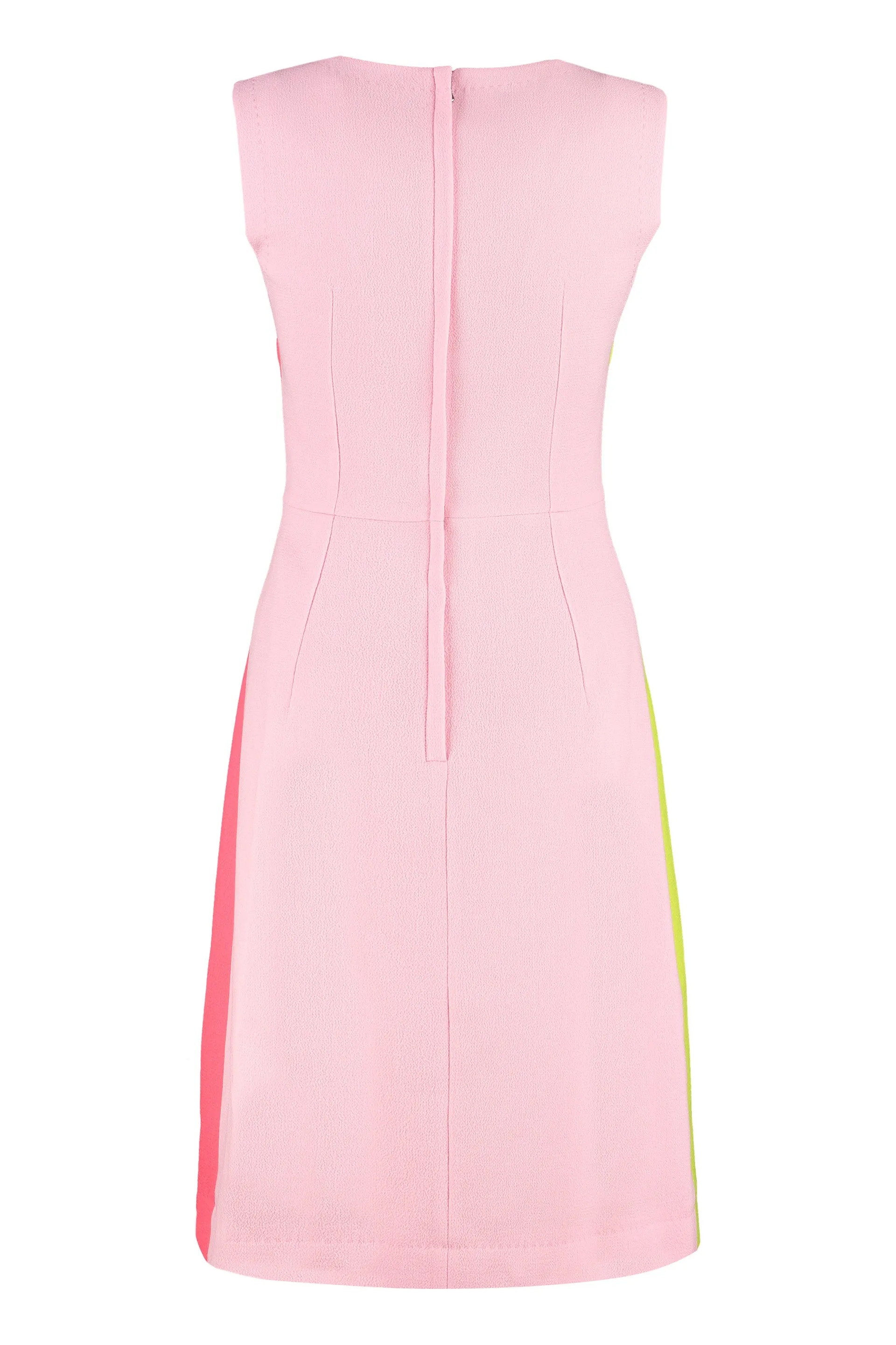 Dolce & Gabbana Colour-Block Crepe Dress