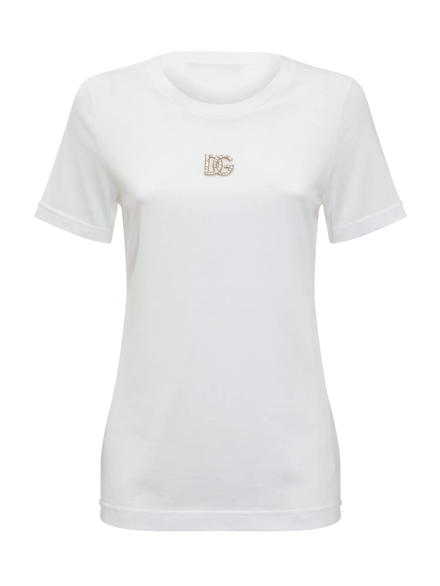 Dolce & Gabbana DG Crystal Embellished T-Shirt