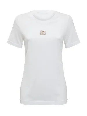 Dolce & Gabbana DG Crystal Embellished T-Shirt