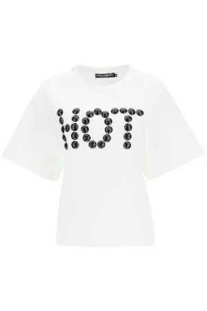 Dolce & Gabbana Embellished Crewneck T-Shirt