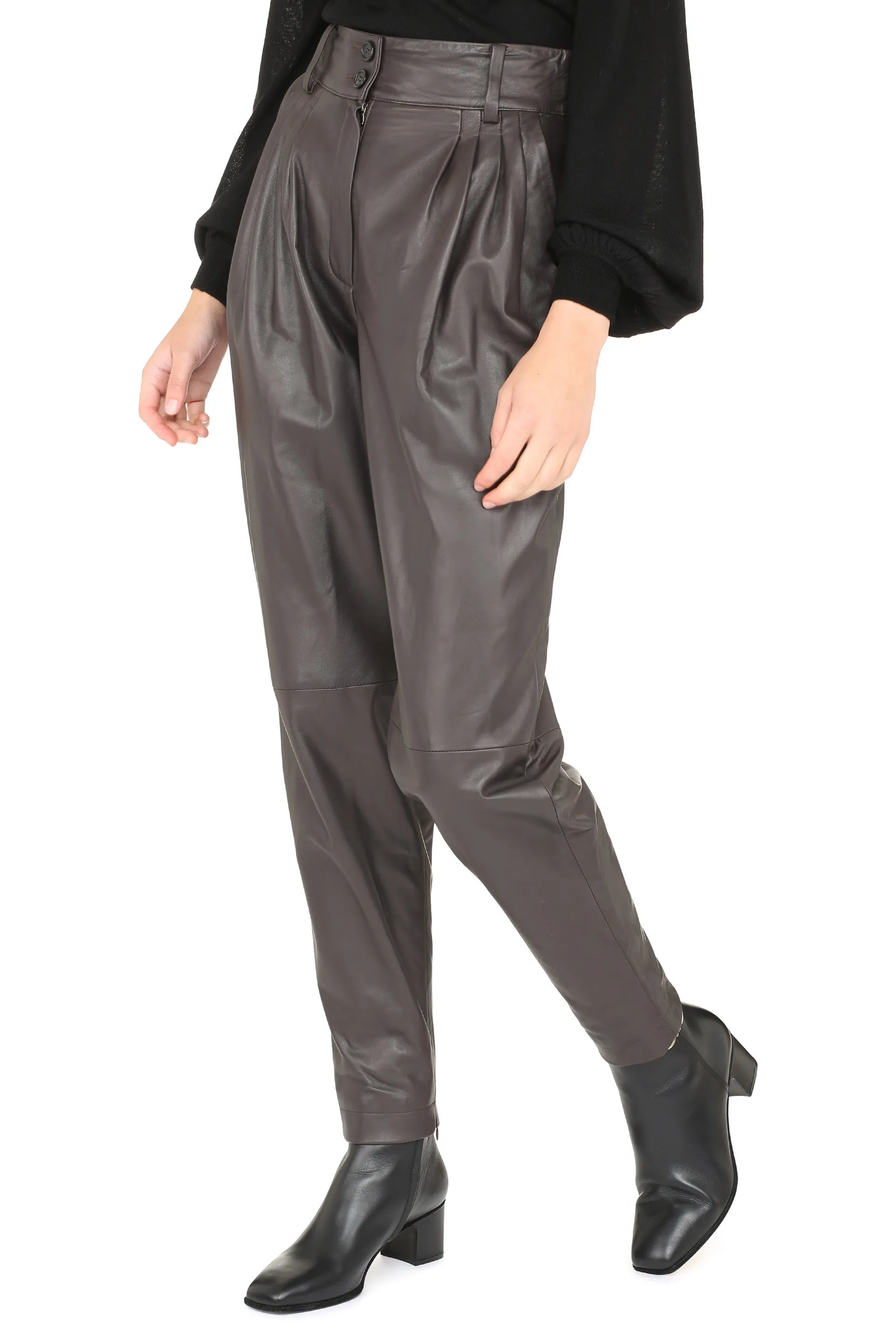 Dolce & Gabbana High Waisted Tapered Pants