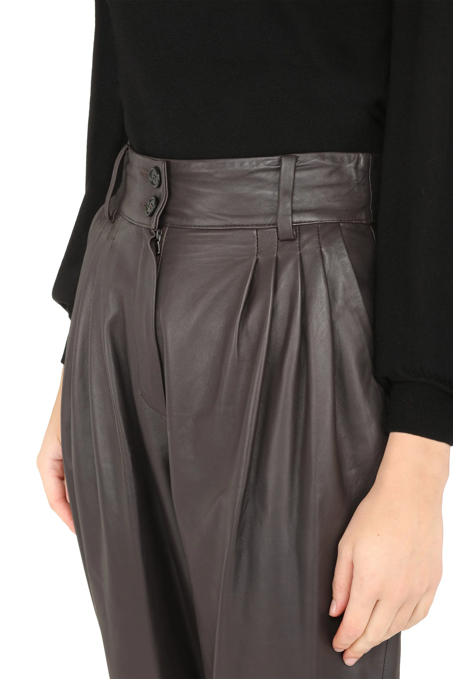Dolce & Gabbana High Waisted Tapered Pants