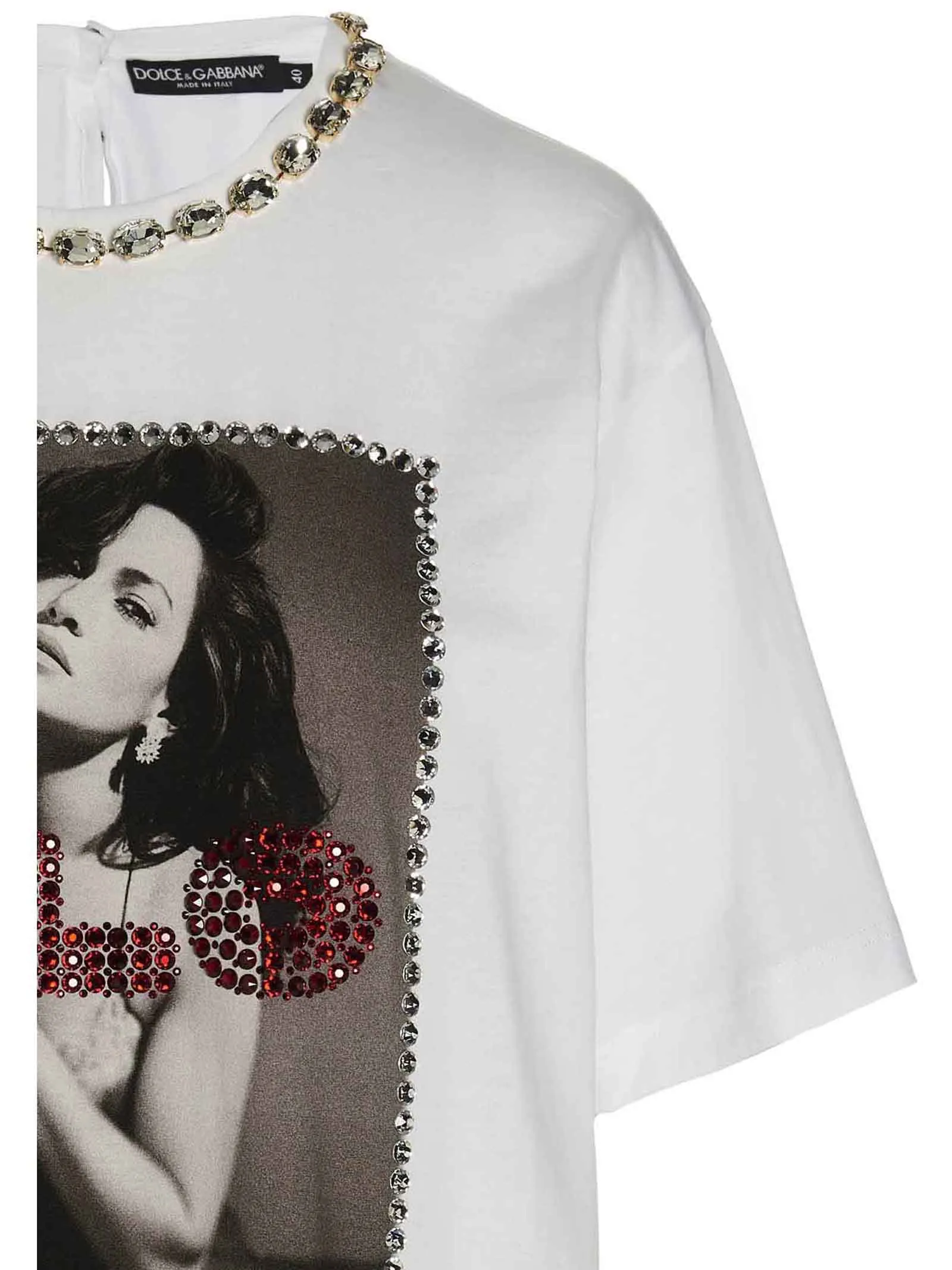 Dolce & Gabbana JLO Embellished T-Shirt