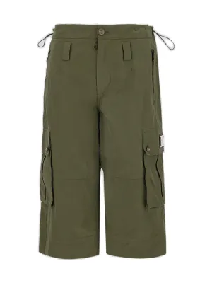 Dolce & Gabbana Logo Patch Cargo Shorts