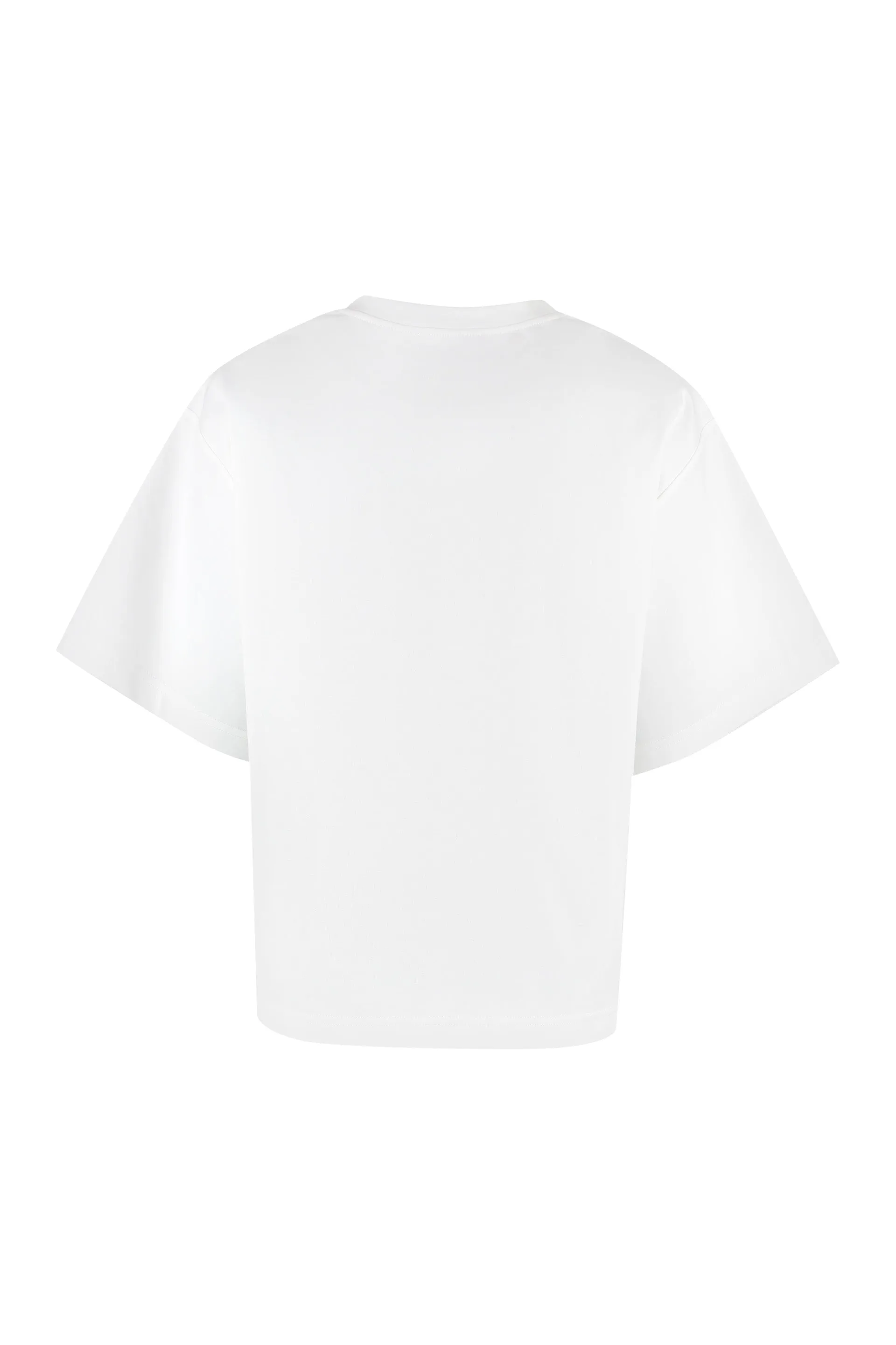 Dolce & Gabbana Slogan Printed Crewneck T-Shirt