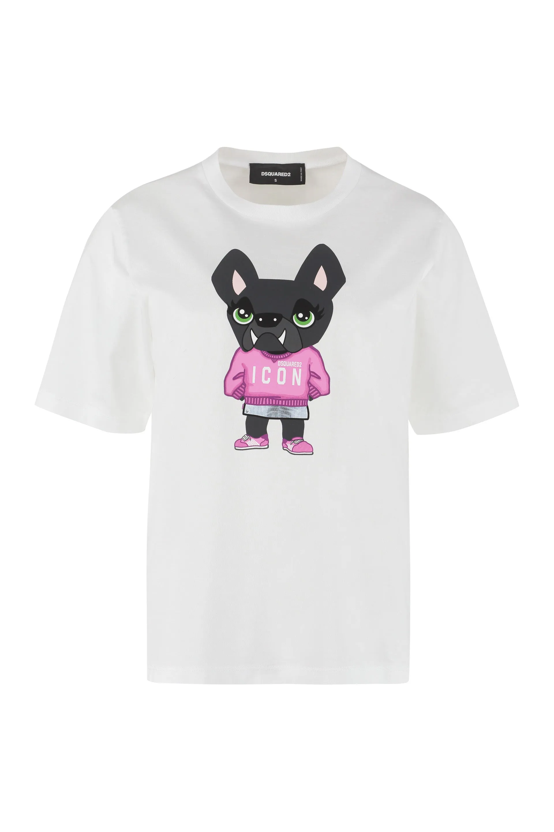 Dsquared2 Graphic Printed Crewneck T-Shirt