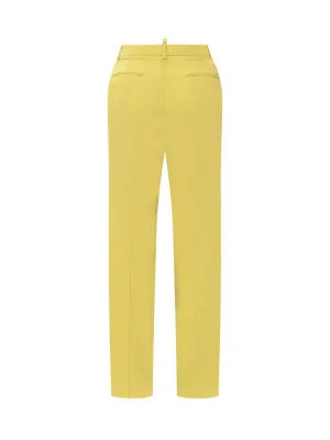 Dsquared2 High-Waisted Wide Leg Tailored Pants