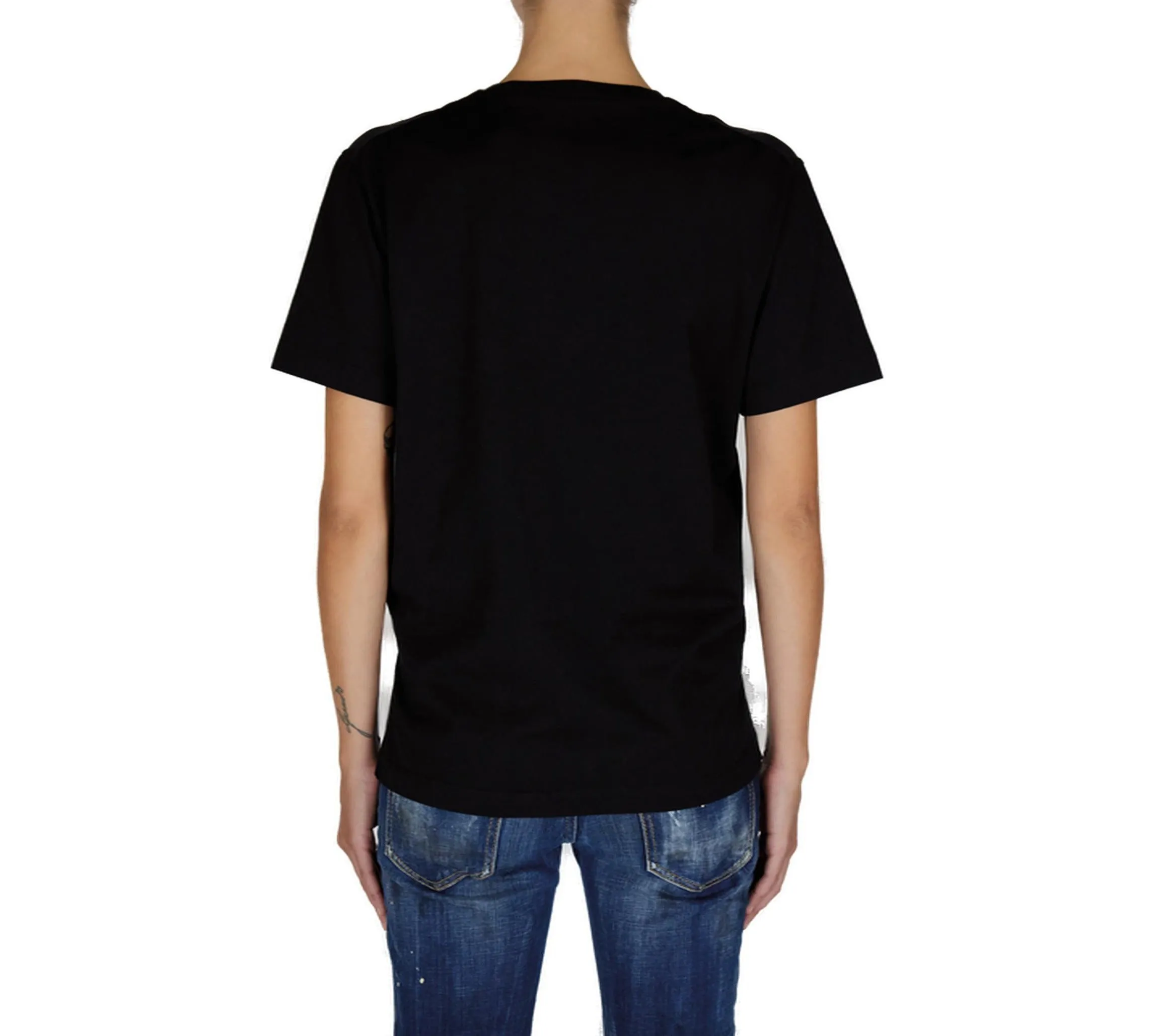Dsquared2 Logo Print V-Neck T-Shirt