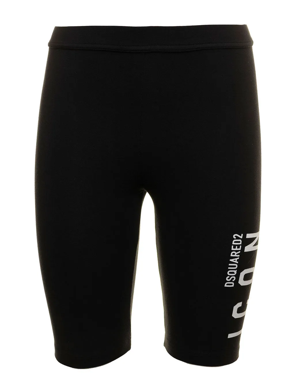 Dsquared2 Logo Printed Stretch Cycling Shorts