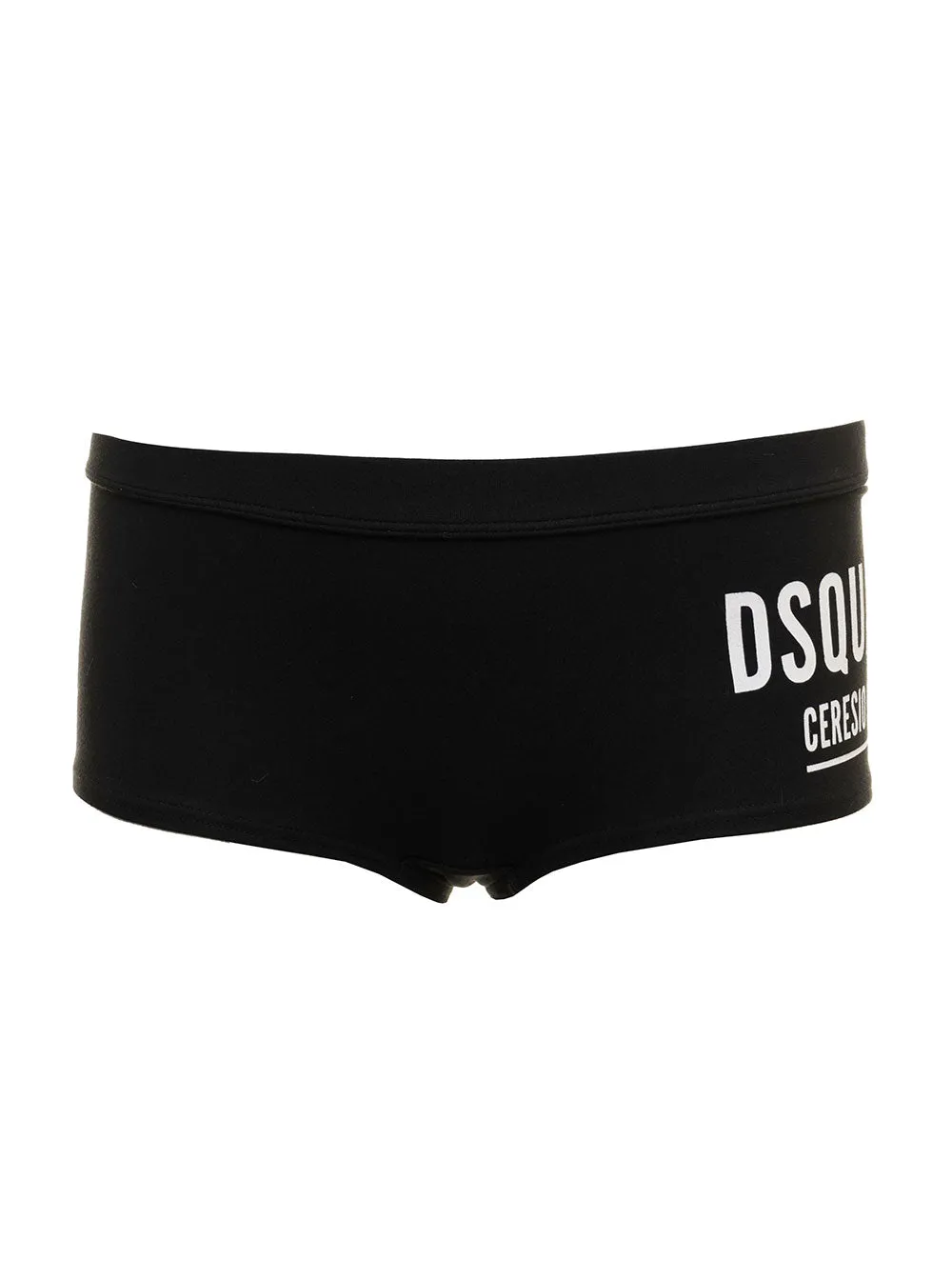 Dsquared2 Logo Printed Stretch Shorts