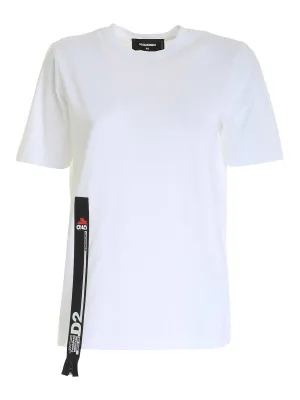 Dsquared2 Logo Tape Crewneck T-Shirt
