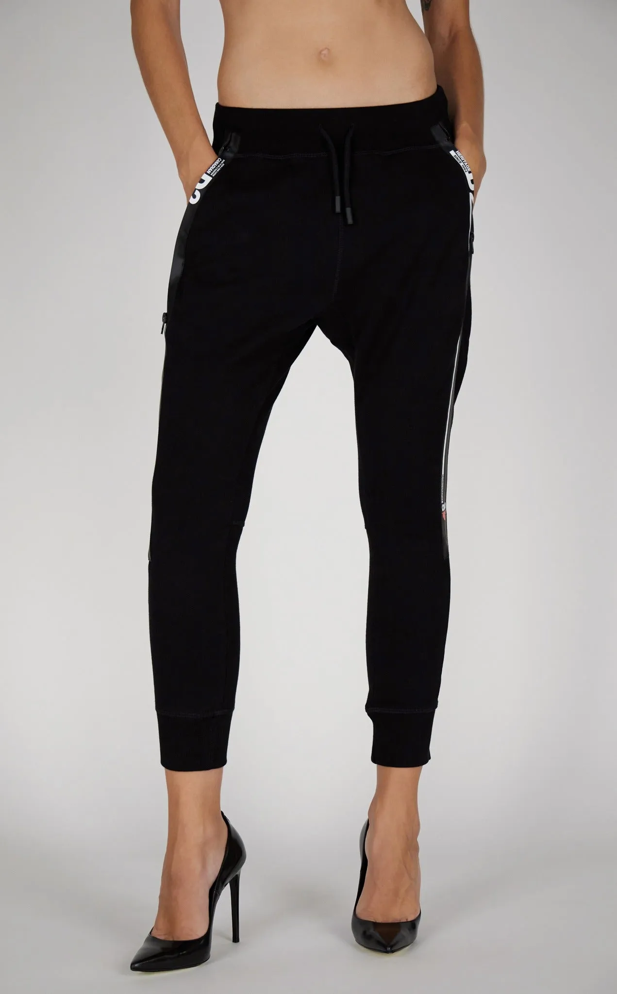 Dsquared2 Logo-Tape Slim Fit Pants