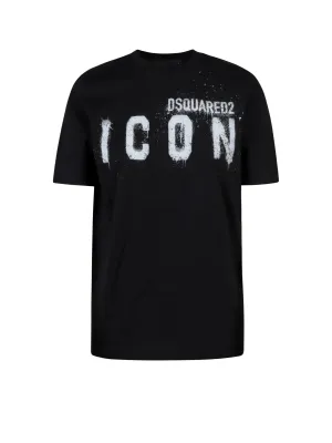 Dsquared2 Spray Logo Printed T-Shirt