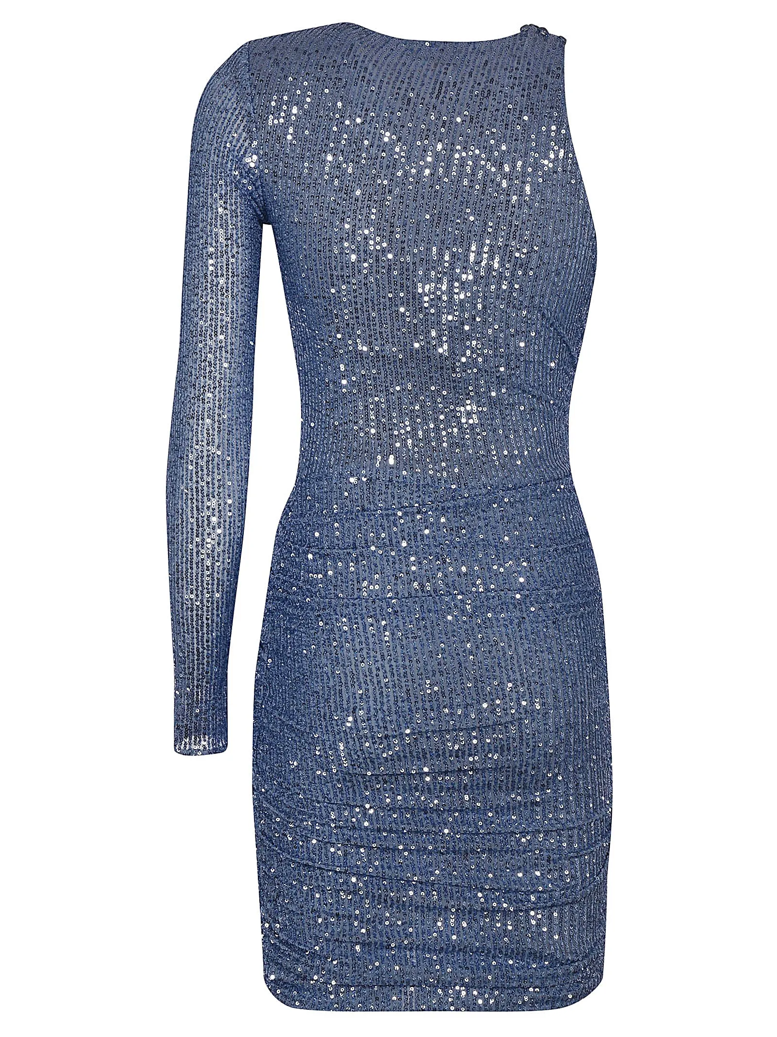 Elisabetta Franchi Asymmetric Mini Dress