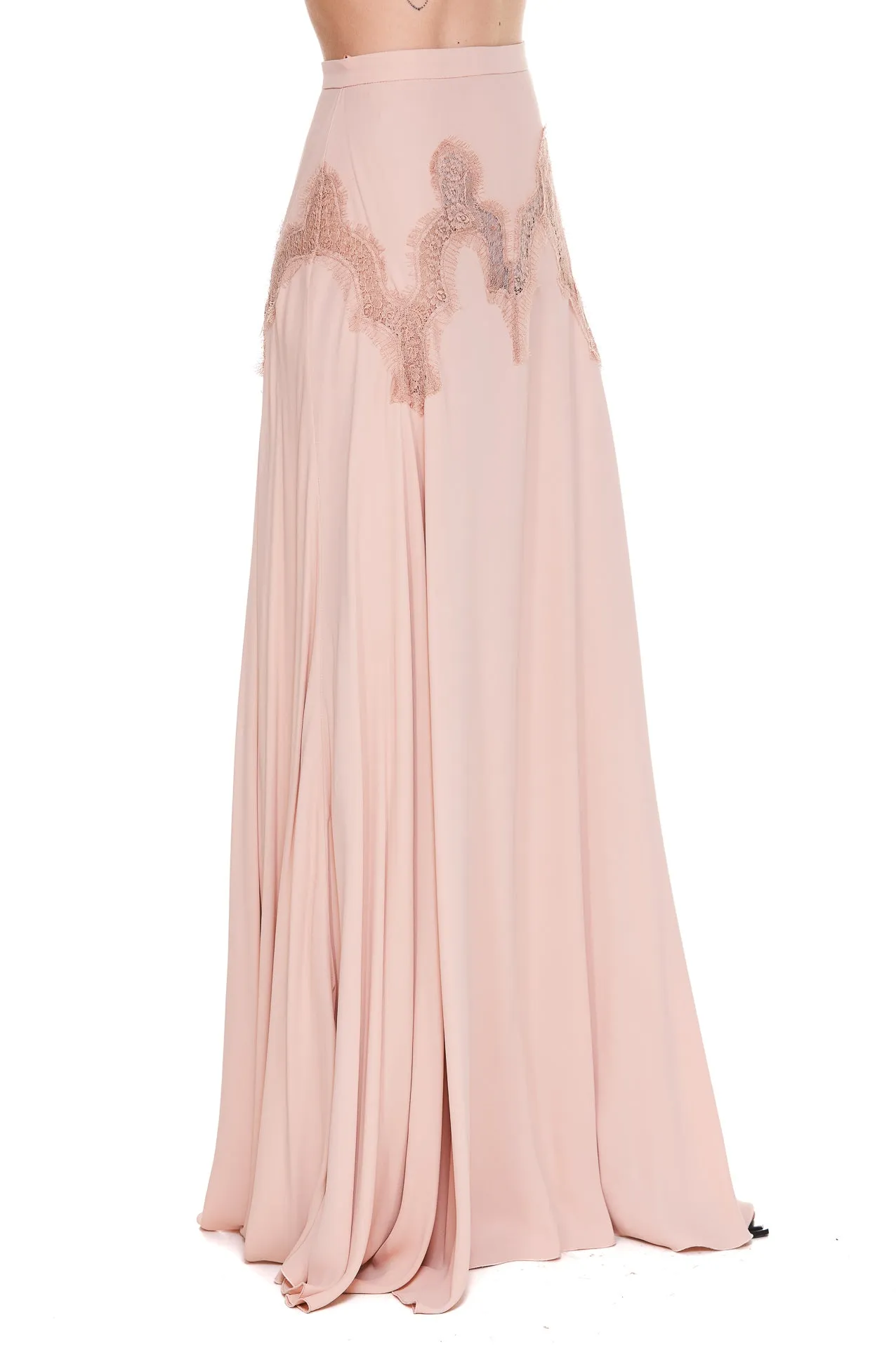 Elisabetta Franchi Embroidered Detail Maxi Skirt