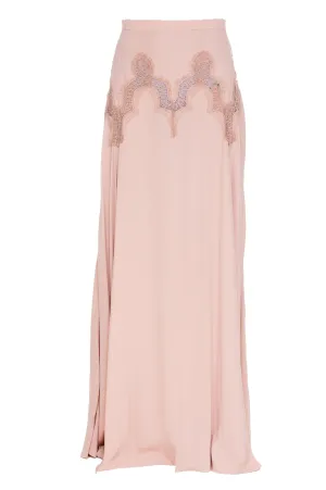 Elisabetta Franchi Embroidered Detail Maxi Skirt